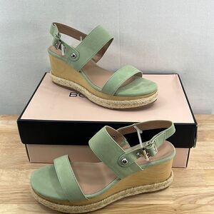 BCBGeneration Allia Wedge -Reseda Green- Size 6.5 M- NIB